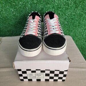 Superrradical Signed Tyler Grosso Checkered Men's Shoes Size 8-8.5 NEW IN BOX